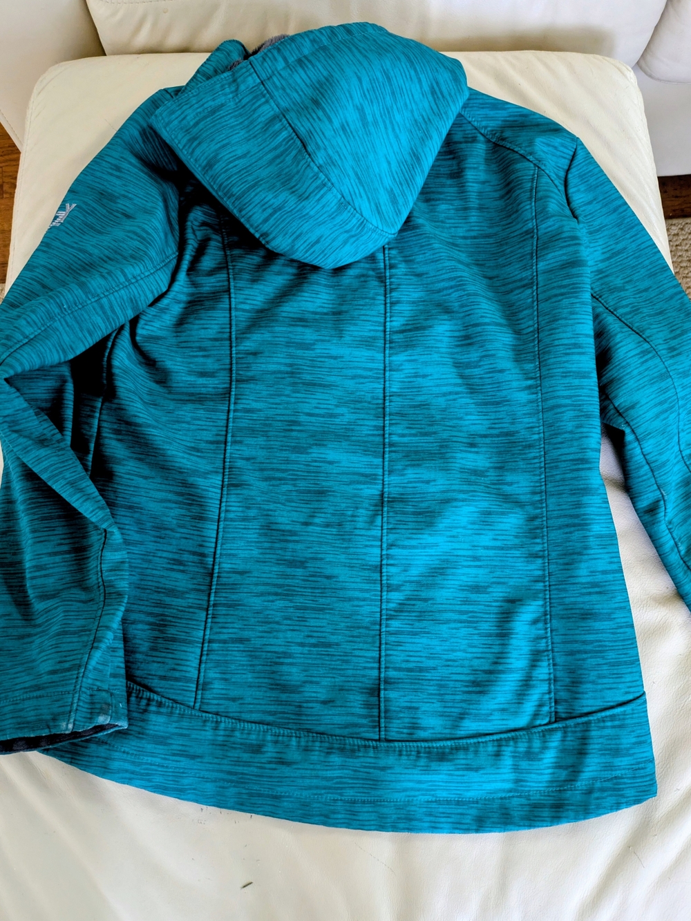 ZeroXposur Teal Hooded Womans Jacket